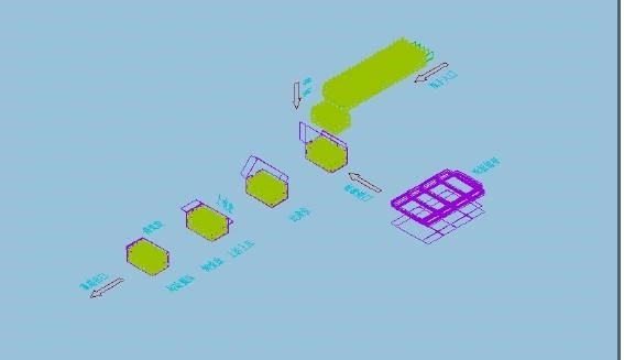 High Efficient Wraparound Automatic Case Packer for Bottles and Cans